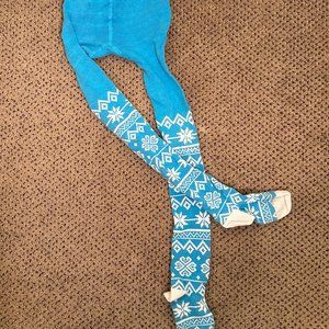 Kids Size 2T Printed Warm Tights